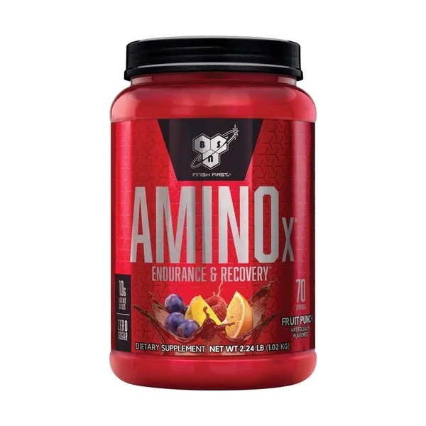 Suplemento en polvo BSN Endurance and Recovery Aminoácidos sabor blue
