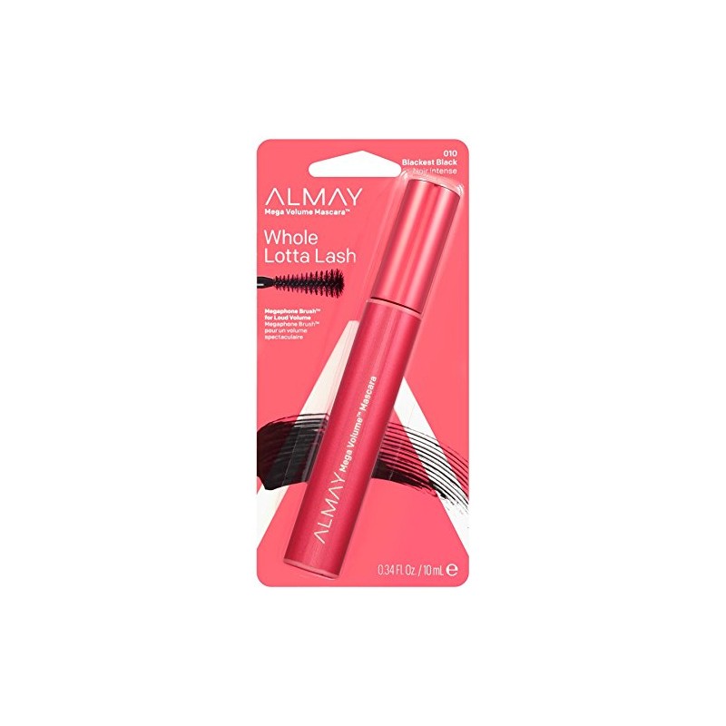 Almay Mega Volume Mascara, Blackest Black