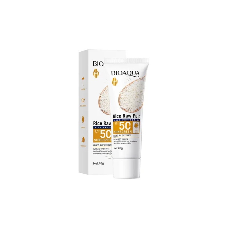 Protector Solar Blanqueador Spf Extracto Arroz Bioaqua