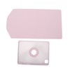 Vertical Keyboard Case Multi Angle Magnetic Clear Back Cover Detachable