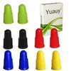 Yuauy 2 PC x 5 Colors Valve Cap Dust Covers