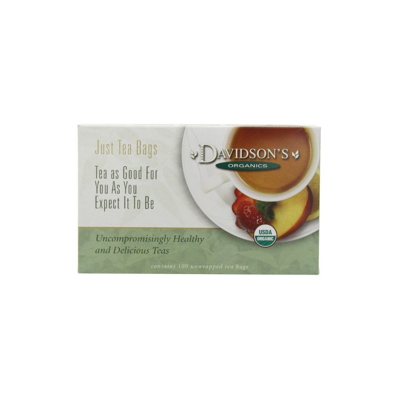 Davidson's Organics, Keemun Congou, 100-count Unwrapped Tea Bags