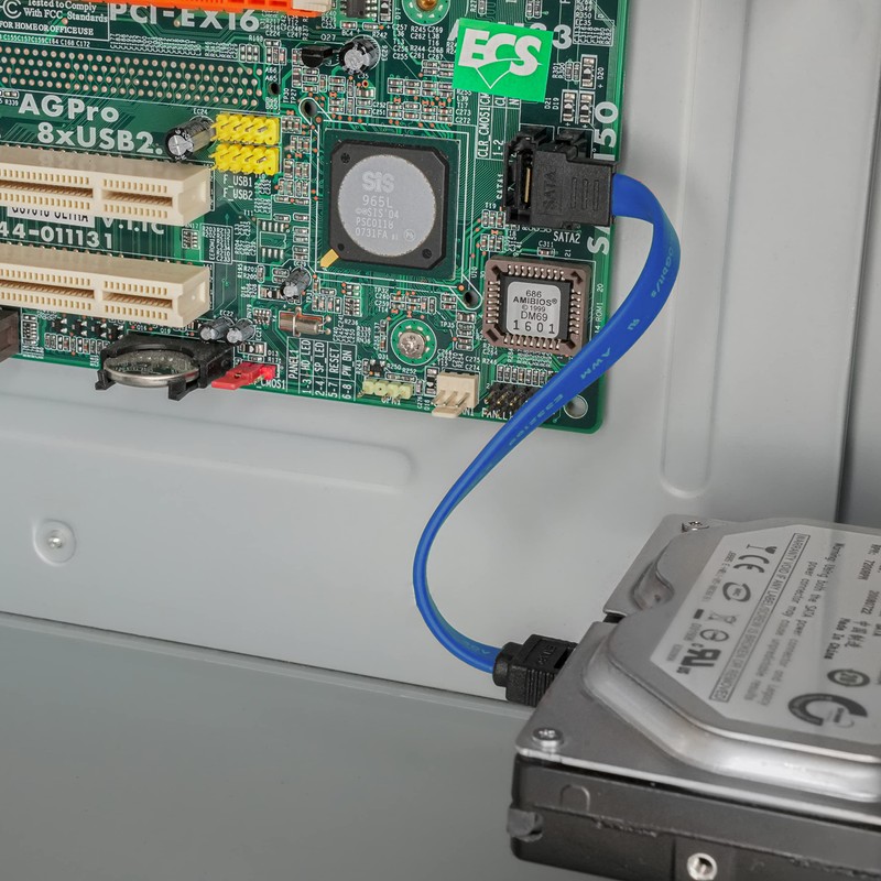 BIGtec 0.3 m SATA Cable S-ATA III Data Cable Connection