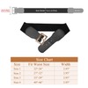 SUOSDEY Wide Elastic Belt for Women, Stretch Cinch Waist Belt