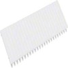 Hager S35S blind strips, pure white, RAL9010, length 219 mm,