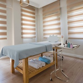 Konmee Mobile Instrument Stand Mayo Instrument Tray Stand Medical Doctor Tattoo Spa Salon Equipment Procedure Trays with Stainless Steel