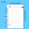 2026 Calendar Insert A5, 6-Hole, 1 Day per Page with