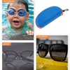WRITWAA Portable Swim Goggle Case, Hard Protective Case for Swimming