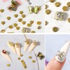 BROVITI 10Pcs Rotating Bearing for Fidget Anxiety Ring Resin Silicone