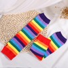 Sosoport Women Rainbow Leg Warmers - Girls Pride Rainbow Thigh