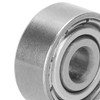 10Pcs Ball Bearing Stainless Steel Mute Rolling Skateboard Wheel Drive
