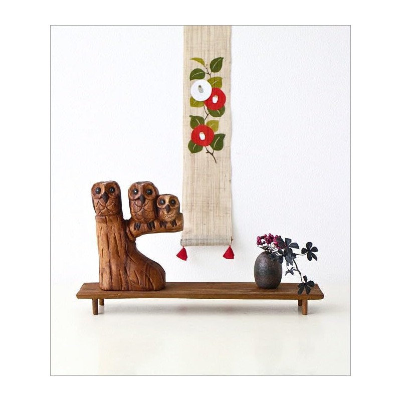 Teak Tray, Natural Wood Display Stand, Interior Tray, Solid Wood,