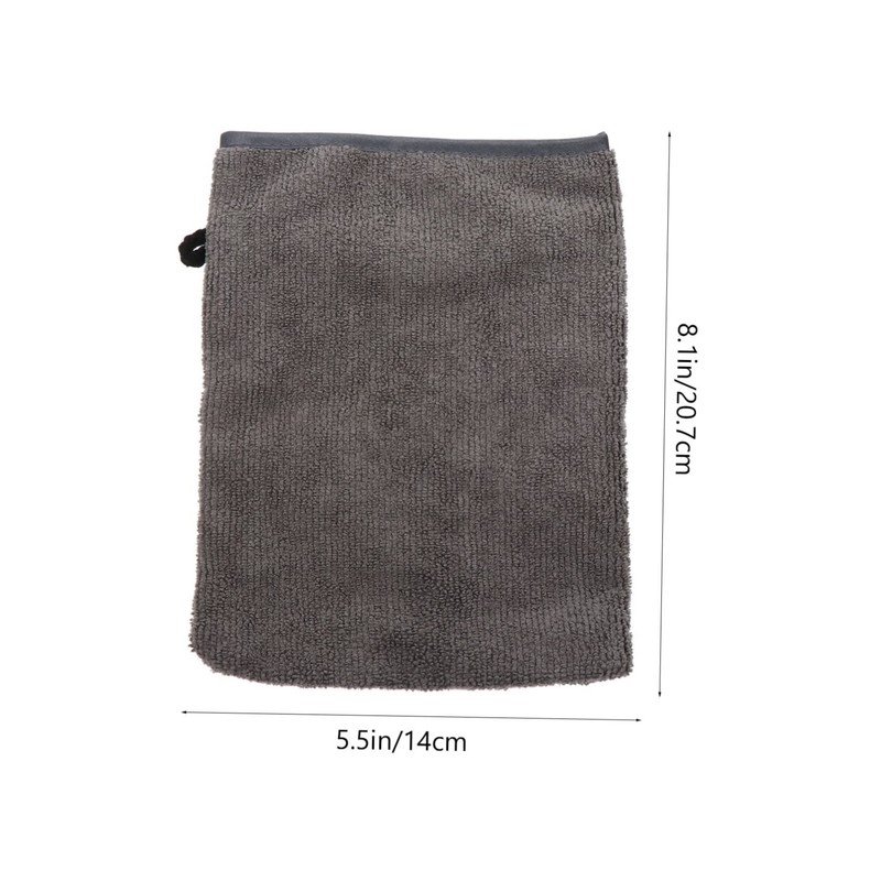 NOLITOY 3Pcs Makeup Remover Gloves Facial Cleaning Mitts for Gentle