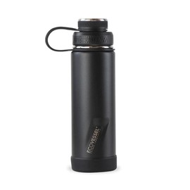 EcoVessel Boulder Triple Insulated Bottle 591ml, Black Shadow