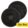 Bomann® Carbon filter set, activated carbon filter in a practical