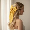 Fermaglio per capelli con fiocco, grande fermaglio per capelli in