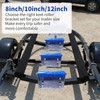 XIANGZI 12" Boat Trailer Rollers with Brackets Galvanized Steel Keel
