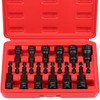 12-Piece Magnetic Nut Driver Set - Premium Impact Power Hex