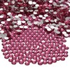 NCB 1500pcs Flatback Round Glass Nail Art Rhinestones Crystal for