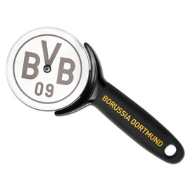 Borussia Dortmund Unisex - Adult BVB Pizza Cutter, Black, One Size
