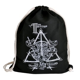 Elbenwald Sports Bags Various Designs for Film and Series Fans 46 x 37 cm Cotton, The Three Brothers