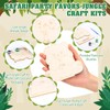 Halloscume 24 Set Safari Party Favors Jungle Craft Kits Party