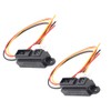 TECNOIOT 2pcs IR Sensor GP2Y0A21YK0F Measurement Detection Distance Sensor 10