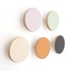 bomidé - Round Wall Hooks in Various Colours (2 x
