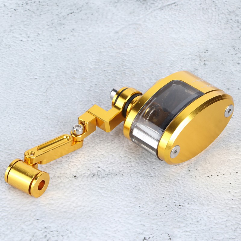 Front Brake Fluid Reservoir CNC Aluminum Motorcbike Oil Cup Set