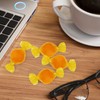 Butterscotch Hard Candy Discs Bulk 2lb - Individually Wrapped Butter