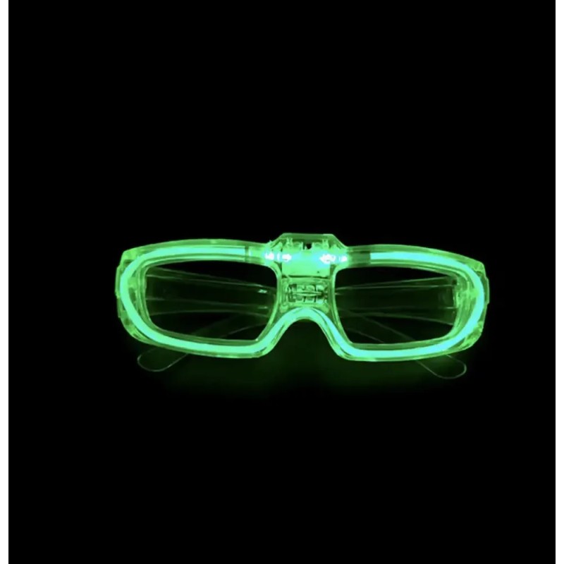 Gafas Led Neón Intermitentes Para Fiestas Y Baladas