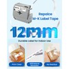 M-K231 12mm Label Tape Replace for Brother P Touch M