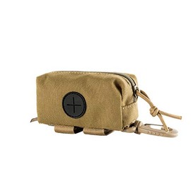 OneTigris Porta Bolsas para Popó de Perro con Cierre - Bolsita para Excremento Canino - Accesorio para Correa para Pasear, Entrenar, Correr o Senderismo