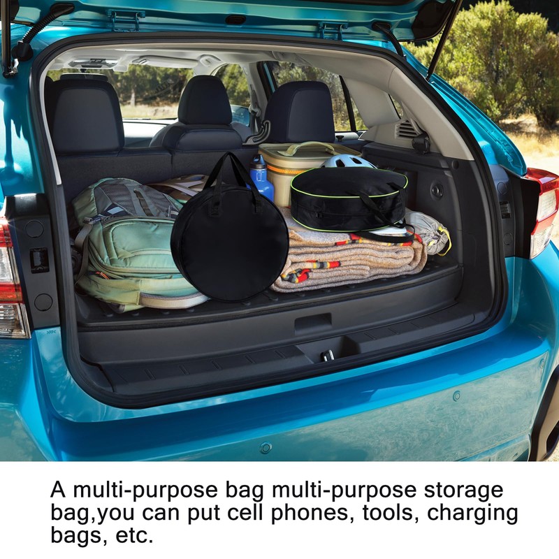 Lunyloer Waterproof Heavy Duty Cable Storage Bag, 2Pcs EV Portable