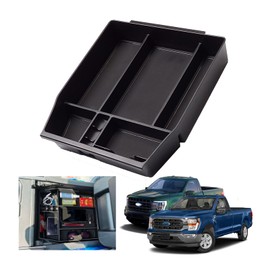 2024 2025 F150 Console Tray Center Console Organizer Tray for 2025 2022 2023 2024 Ford F150 Raptor Center Armrest Storage Box for Ford F150 2022 Accessories Armrest Storage Box((See Picture 2 & 3))