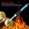 Adjustable Temperature Electric Iron Painting Tool Set with 27 Iron