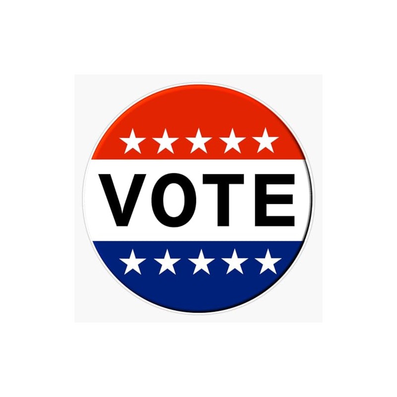 LAD Studio Vote in The 2020 Election Sticker Bumper Sticker