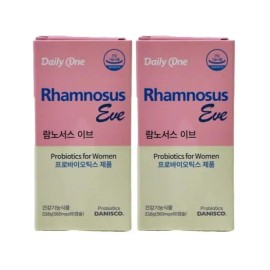 Daily One [Daily One] Daily One Rhamnosus Eve Lactobacillus, 60 tablets, 2 units / [데일리원] 데일리원 람노서스 이브 유산균, 60정, 2개