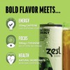 Zest Plant Powered Natural Energy Sparkling Drink - Blackberry Lime
