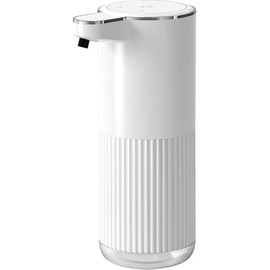 Automatic Soap Dispenser, Touchless Foaming Soap Dispenser Bathroom,Upgrade Hand & Dish Electric Dispenser 4-Level Adjustable Waterproof Wall Mount Kitchen Auto Soap Pump for Thin & Thick Liquid