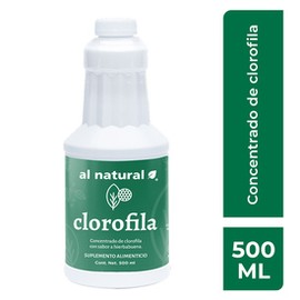 Al Natural Suplemento Alimenticio Concentrado de Clorofila con Sabor Hierbabuena