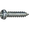 Trusco Y839-0316 Pan Head Tapping Screw, 1 Type A, Trivalent