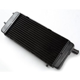 TCMT Black Radiator Cooler Cooling Fit For Honda Shadow VT600 VT600C 1988-1997 VLX 600 VT600CD Deluxe 1993-1998 STEED VLX NV400 1988-1998 NV600 1988-1996 19010-MR1-003/19010-MR1-013