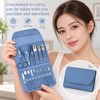 16-Piece Manicure Pedicure Kit for Nail Care – Stainless Steel