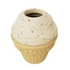 hwnguJ Adorable Ice Cream Cone Dog Toy - Fillable Wet