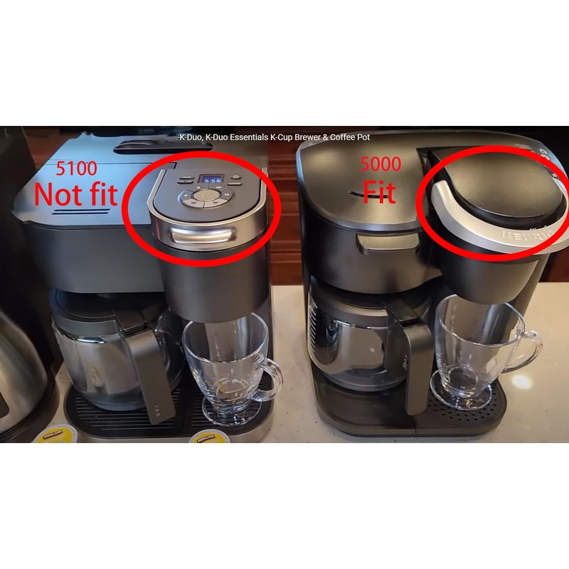 12 Cups Coffee Pot Replacement Compatible for KEURIG K-DUO Essentials