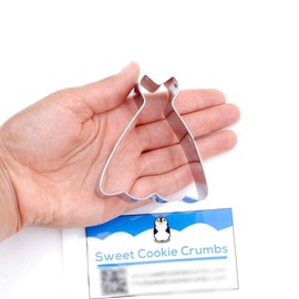 Princess Dress Cookie Cutter - Stainless Steel
