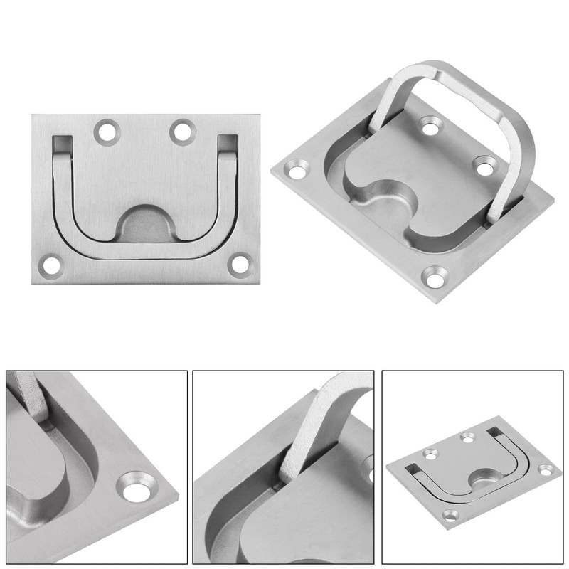 Biugaaufai 4 PCS 3 x 2.24 Inch 304 Stainless Steel