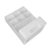 Storage Box Oblique Plug in Design Large Capacity Plastic Pen