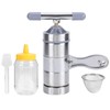 aqxreight Honey Extractor, Portable Mini Stainless Steel Honey Extractor, Manual
